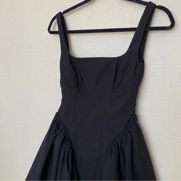 florianne black bow mini dress Sophia Bow Mini Dress - Black